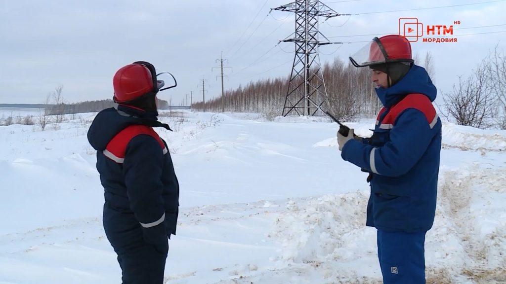 В Саранске от непогоды защищают линии электропередач