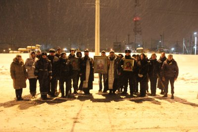 Автомобильный Крестный ход в шестой раз прошел в Саранске