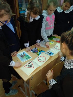 В Рузаевке детям напомнили правила ПДД