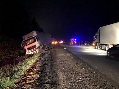 «Шевроле Спарк» выехал на встречную полосу 
