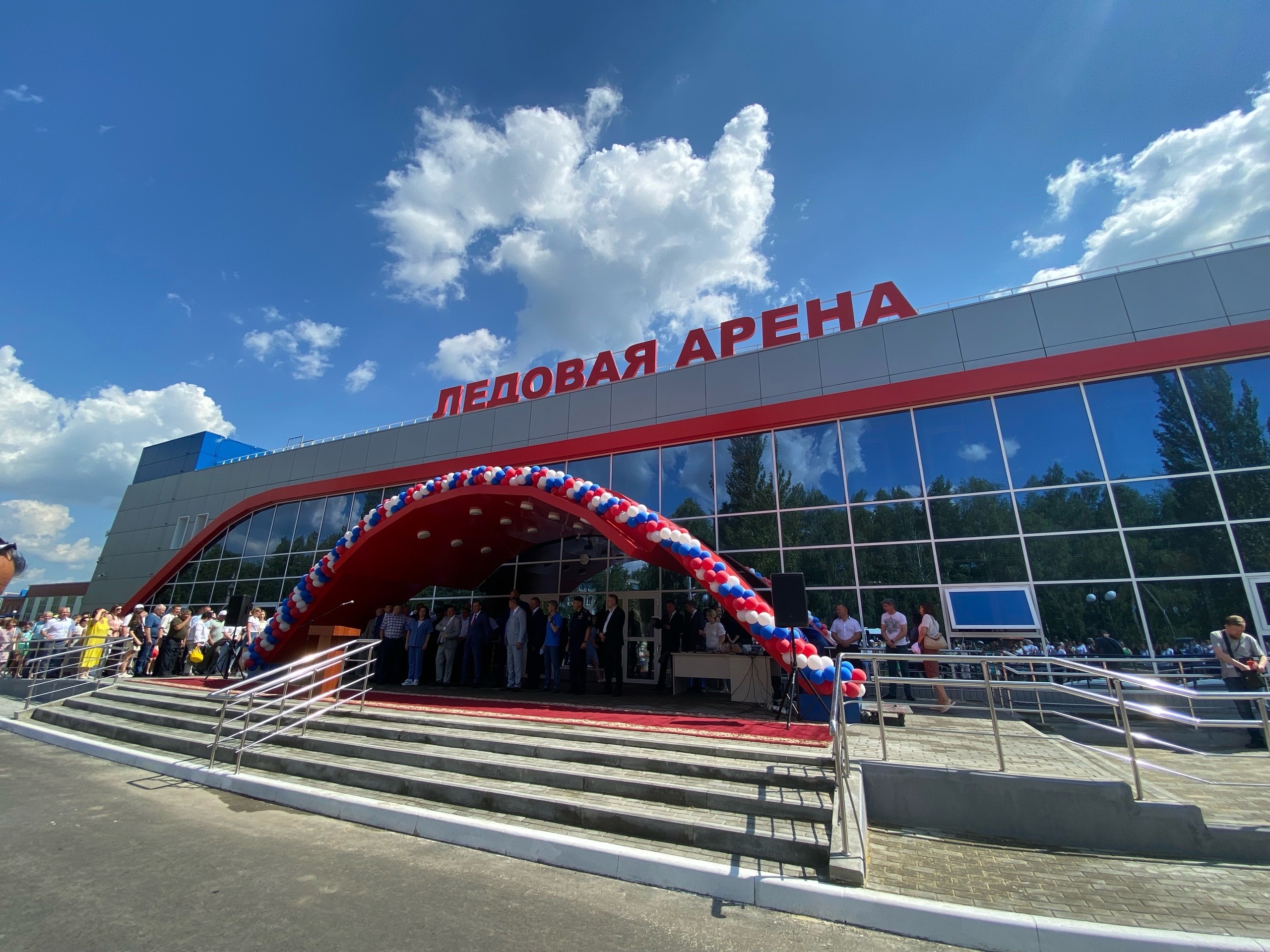 НТМ» — Народное телевидение Мордовии В городе Ковылкино состоялось  долгожданное открытие крытого Ледового дворца